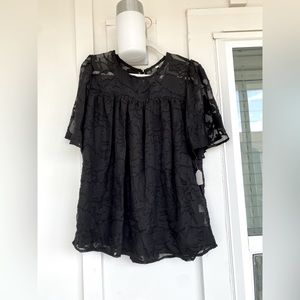 Black boutique T-shirt